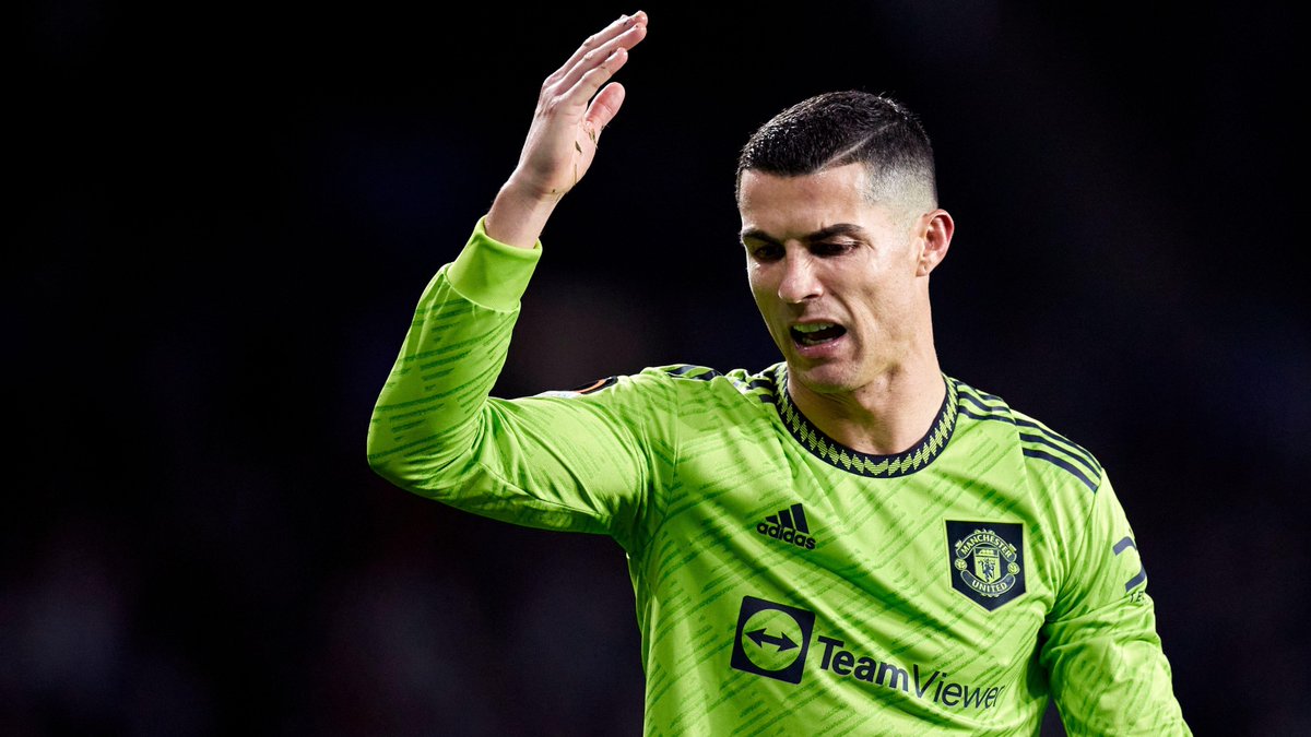 KismaSport's tweet photo. Is it exit for Ronaldo from Manchester United 
https://t.co/h6YdWKloV0
#cristiano_ronaldo #Eriktenhag #CristianoOut #ManchesterUnited https://t.co/jzNAphtDcd