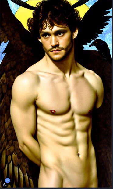 Thread of Hugh Dancy/Will Graham images generated by AI  (stable diffusion) 
[some may have been edited by 喵狸喵气 on LOFTER]