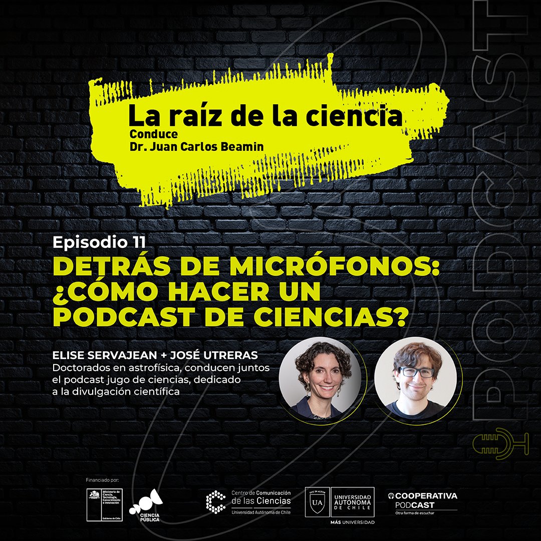 🎧#Lunes de #podcast. Detrás de micrófonos: ¿cómo hacer un podcast de #ciencias? crossover de otra galaxia🌠, junto a los astrónomos y presentadores de <a href="/jugodeciencia/">Jugo de Ciencia / Podcast</a> <a href="/EliseServajean/">Elise Servajean</a> y @planeta_errante 
cooperativapodcast.cl/podcast/site/a… <a href="/CooperativaPod/">Cooperativa Podcast</a>