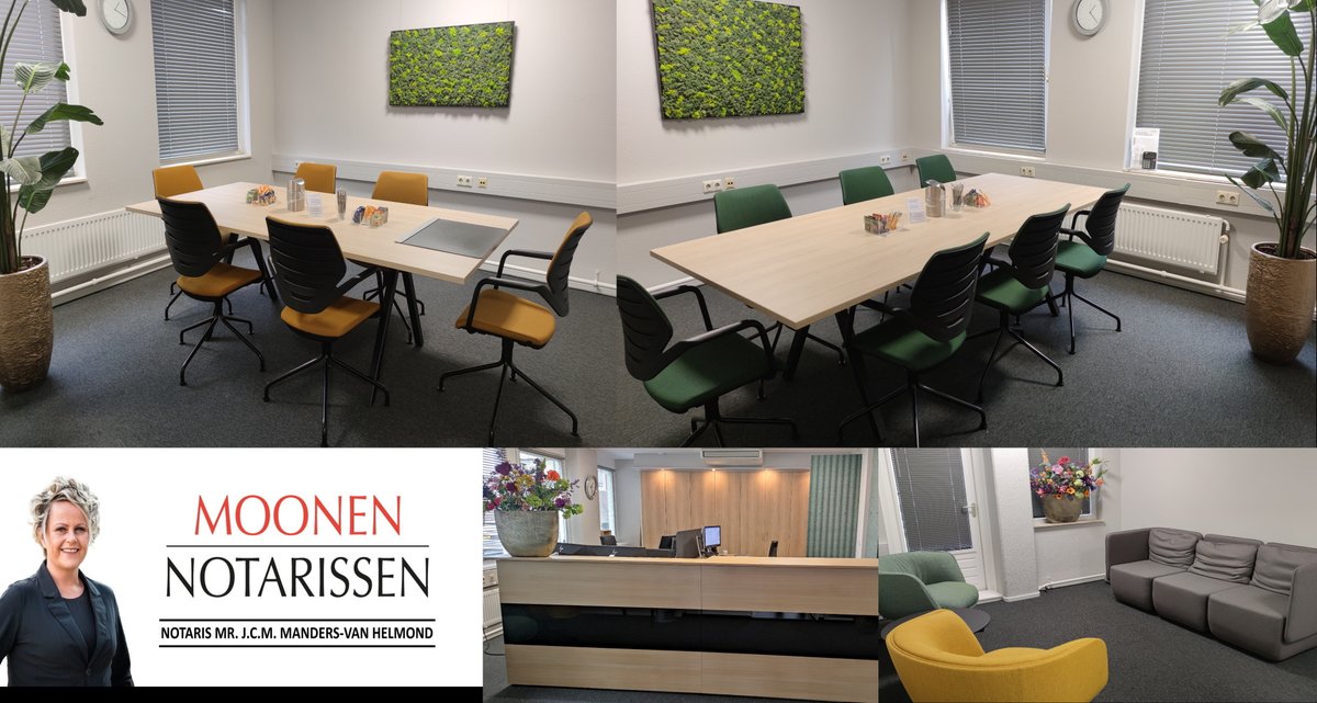 NotarisManders's tweet image. Moonen Notarissen Venlo heeft de afgelopen maanden een modernisering ondergaan waarbij de receptie en spreekkamers grondig zijn verbouwd. Wij heten u van harte welkom met een frisse uitstraling!
#uwnotarisinderegio #notarisakte