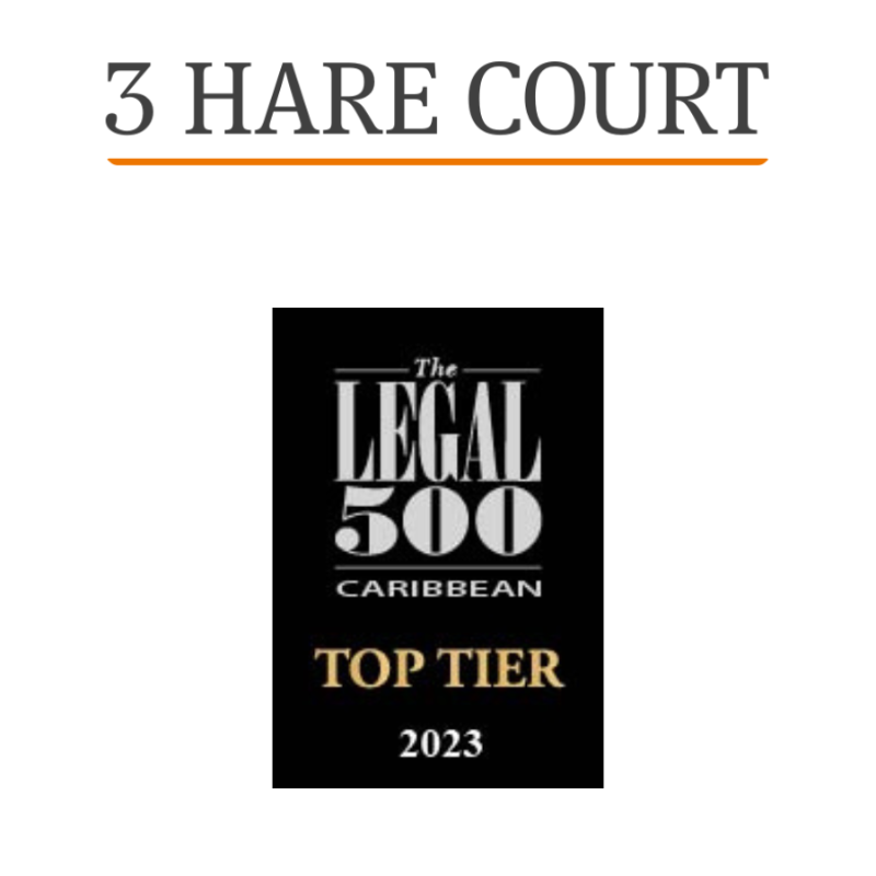 3HareCourt's tweet photo. Chambers are elated to be ranked in the @thelegal500 English Bar Offshore section of the 2023 Caribbean Guide. To see our full ranking visit the link below. ⬇️⬇️

#legal500 #rankings #Caribbean #Offshore #Privycouncil