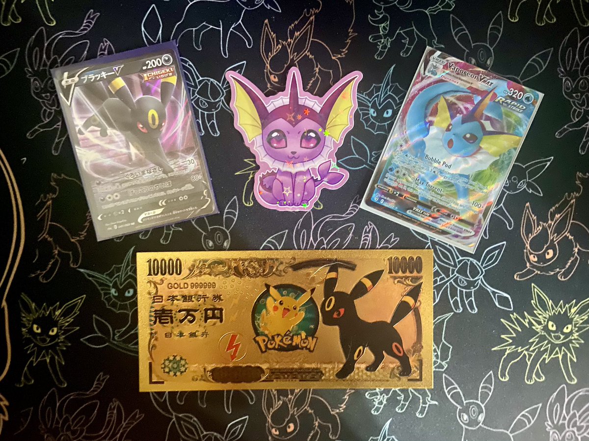 ✨✨ Eeveelution Giveaway ✨✨

One person will win these fun Umbreon and Vaporeon stuff below! 

To Enter: ✅ Retweet

Winner will be drawn on Monday, November 21st! 

Good luck everyone!! 😊