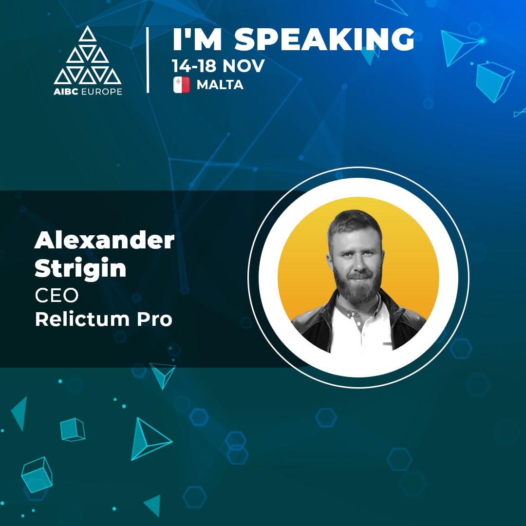 A big journey starts out small: I am grateful to #aibc for the opportunity to participate in the event in #Malta as a #speaker in #2022! 
Will talk about #NFTs beyond the hype share my thoughts and discoveries!