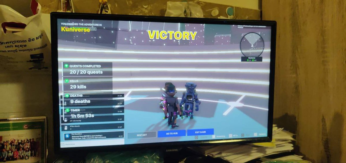 PSovannbandith's tweet photo. @TheSandboxGame @aguerosergiokun @Kuniverse_GG Becoming a legend in the Kuniverse with @aguerosergiokun! ⚽ https://t.co/2LJsyMqPnQ