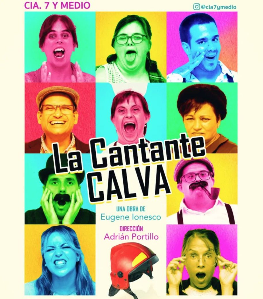 La Cia. 7 y Medio d'<a href="/AdisgaA/">Adisga Asociación</a> es presenta amb la comèdia "La cantante calva". Els hem visitat per veure com ho porten. 

Escolteu l'entrevista al director Adrián Portillo i bona part del repartiment aquí: 
radiogava.cat/programs/gavam…