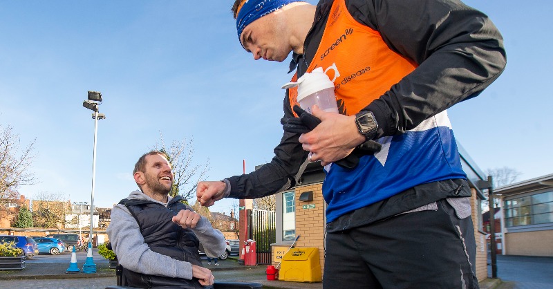 mndassoc's tweet photo. Kevin Sinfield is running 7 ultra marathons in 7 days, from Edinburgh to Manchester - all for his mate @Rob7Burrow and the #MND community.

Motor neurone disease has no cure. We want to change that.

Please click below to help him reach his target of £777,777 💙 #Ultra7in7
