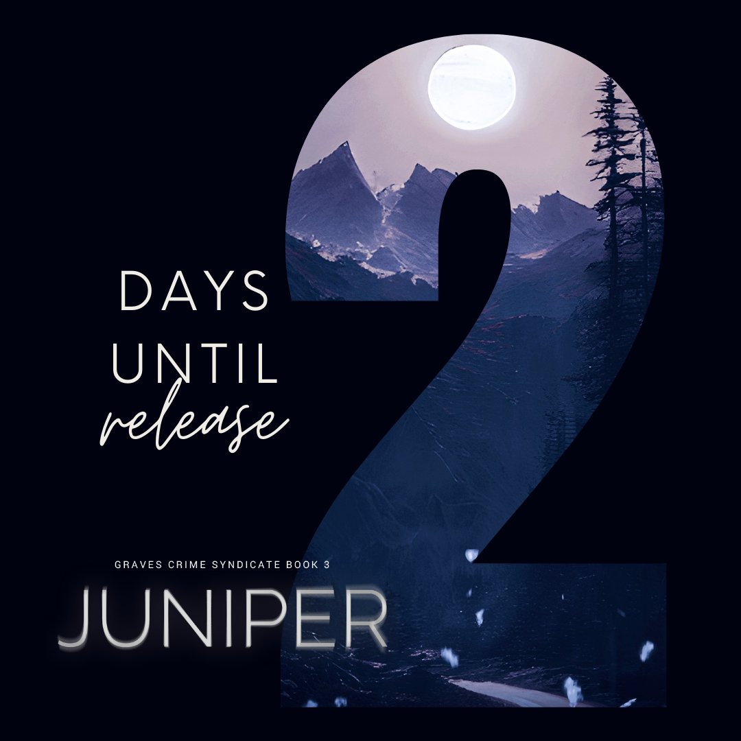 AuthorAprilSkye's tweet photo. 2 Days Until Juniper Drops! • Link in bio

#Juniper #GravesCrimeSyndicate #darkromance #whychoose #mafiaromance #gangromance #bookrecs #newrelease #romancebooks #sadbooks #emotionaldamage #newread #NovemberTBR #FallReadingList #booktwt https://t.co/fYOkD144ht
