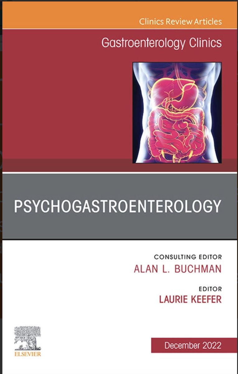 It's out! @GastroClinicsNorthAm December edition! Read reviews summarizing the latest trends in the field of #gastropsych from clinicians, researchers and patient advocates. @AlanBuchman for the opportunity to showcase our field! 
gastro.theclinics.com/current