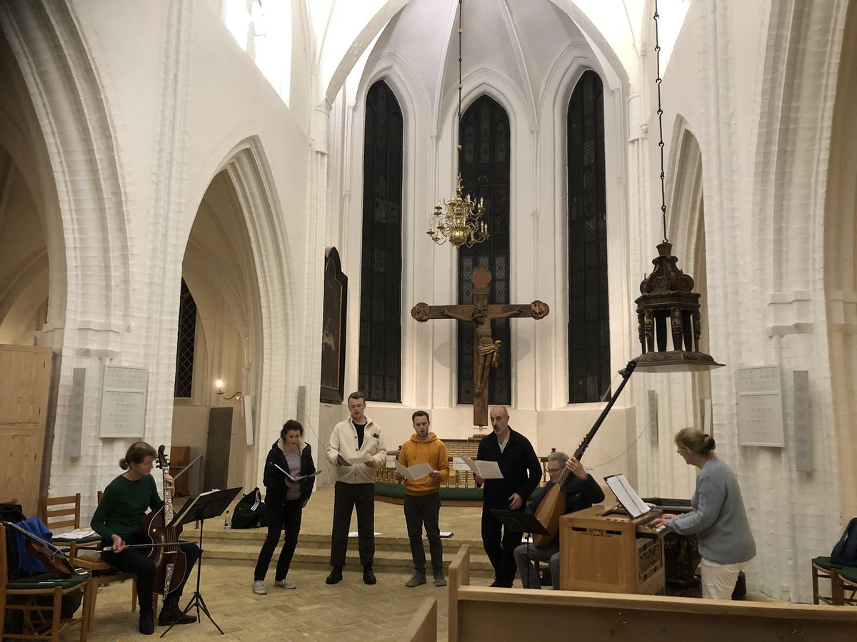 bentley_angell's tweet photo. St. Michael's Church in Slagelse. Thank you for your hospitality and enthusiasm 😊 on tour with Hamburger Ratsmusik. https://t.co/6cFfoCpGDf