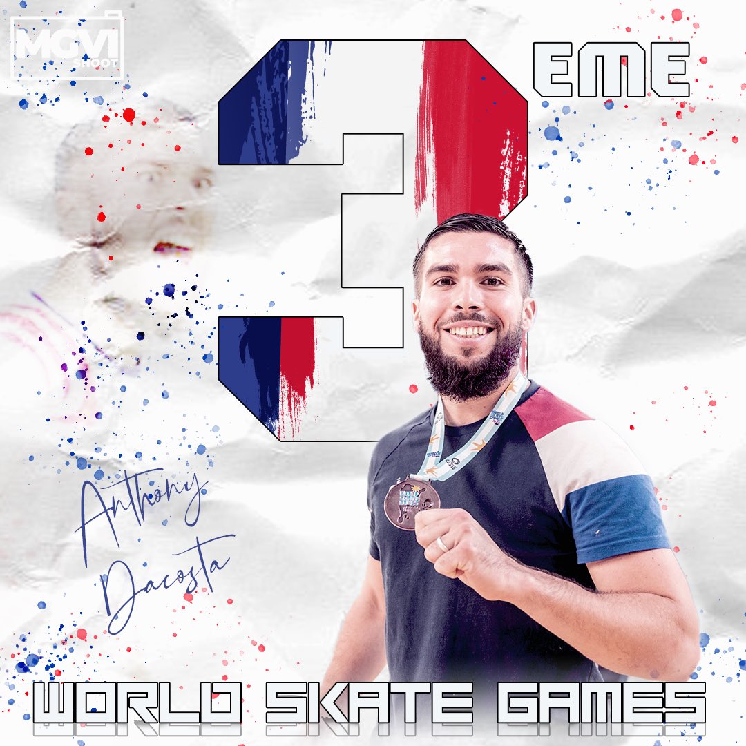 𝗗𝗮𝗰𝗼 𝗲𝗻 𝗯𝗿𝗼𝗻𝘇𝗲 🥉

Pour la 1ere fois de l’histoire le Rink Hockey Français ramène une médaille de bronze des championnats du monde seniors. 

Décisif lors de la dernière séance de tirs au but contre les italiens, Daco remporte sa première médaille en senior avec l’EDF