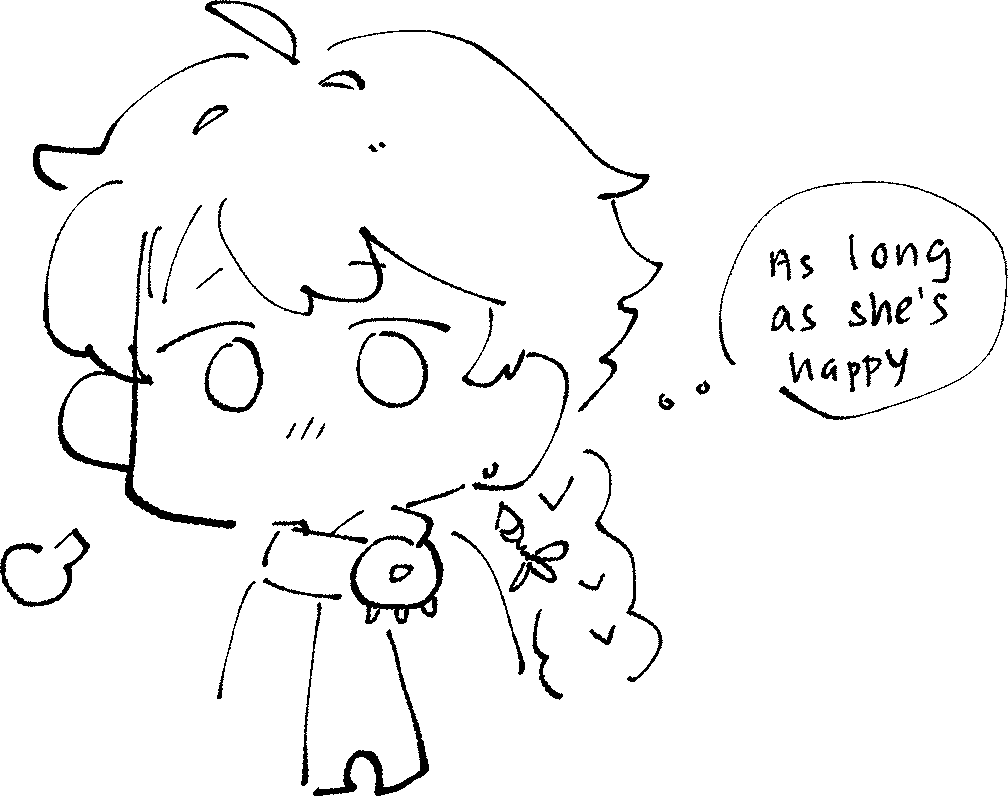 @rueleaf_art HAHAHAH aether waching paimon from the side 