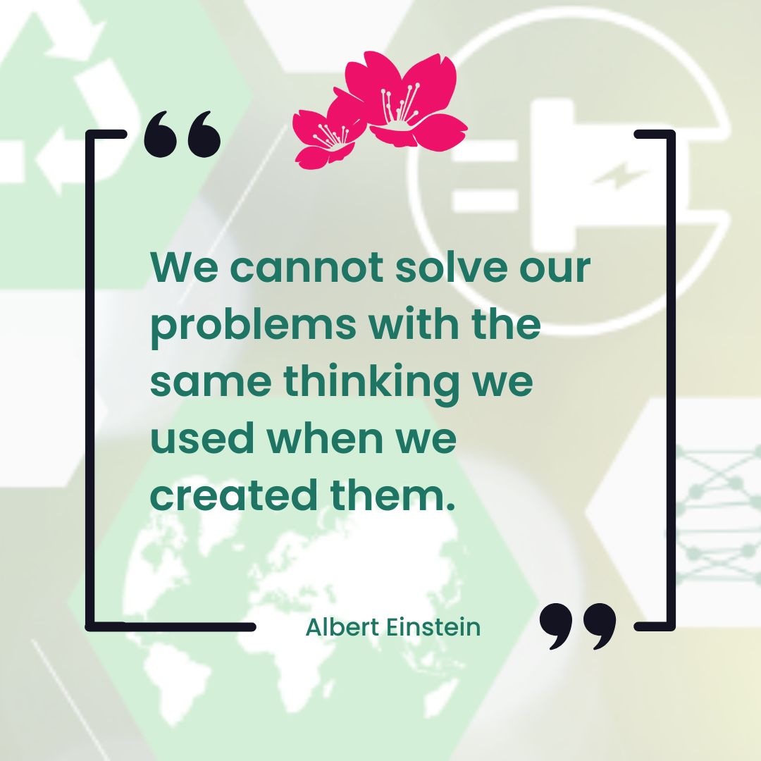 BiosakuraUSA's tweet photo. Quote of the Week to promote sustainable development &amp; solutions for today's environmental problems.
Visit our website to discover what Biosakura is doing to help clean up our aquatic ecosystems and drive innovation.
 #savetheplanet #environmentquote #oceancleanup #sustainability https://t.co/cUrwXTGIJZ