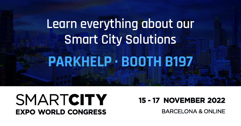 #SCEWC22 is starting soon, and we are looking forward to meeting you! Are you ready for Barcelona? Visit our booth B197 and learn everything about our Curb Management solutions #parkhelp #smartcities