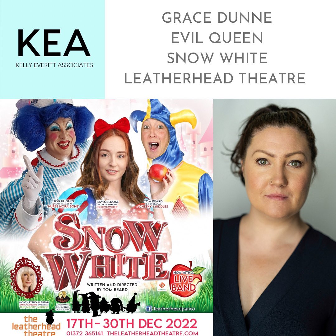 Delighted for our GRACE DUNNE who will be playing the Evil Queen in SNOW WHITE at the Leatherhead Theatre 🎭 

<a href="/GraceDunne/">Grace Dunne</a> <a href="/Lhdtheatre/">Leatherhead Theatre</a>