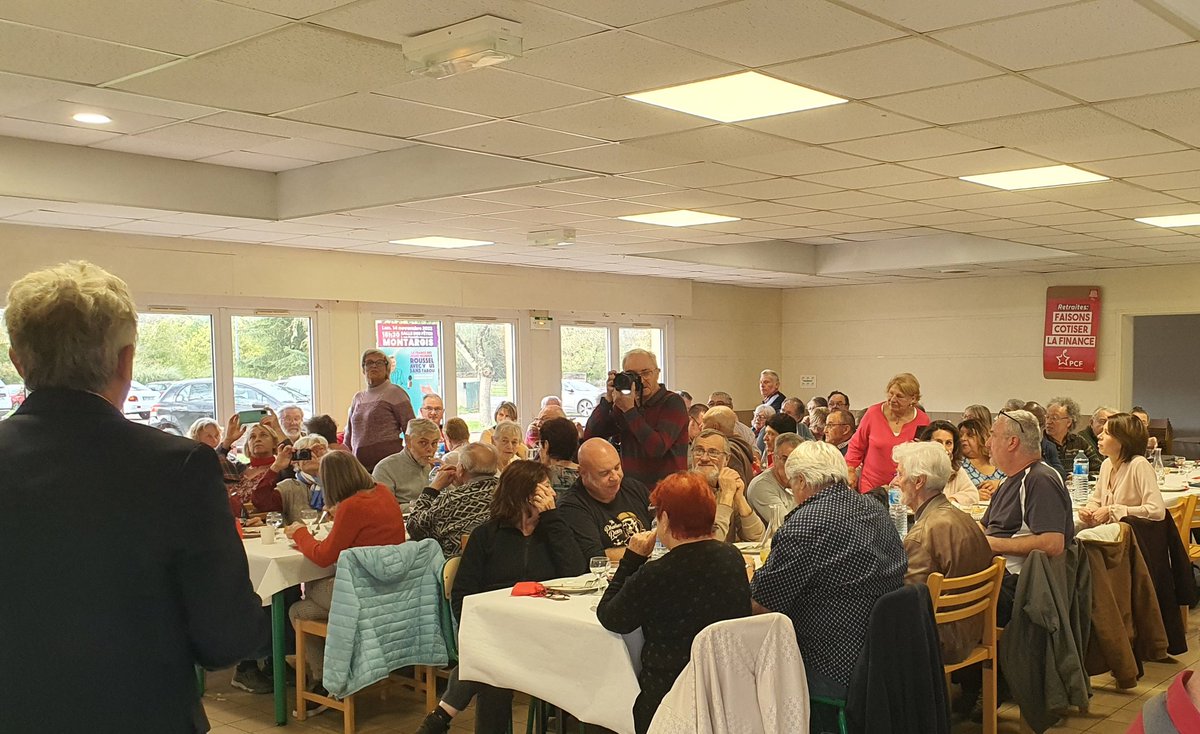Repas fraternel à Châlette-sur-Loing et échanges riches avec les communistes du Loiret avant une rencontre avec les organisations syndicales de Hutchinson.