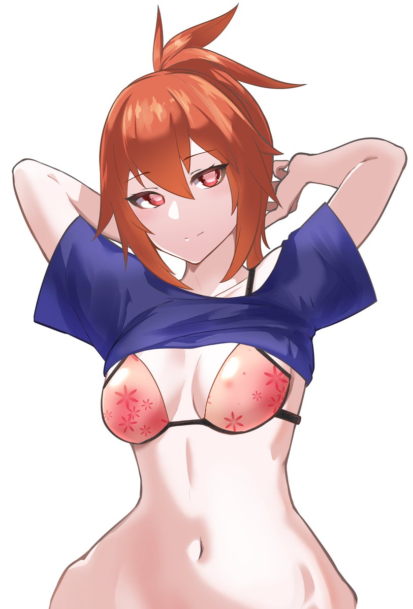 せっかく買った水着を着納めするカルさん 