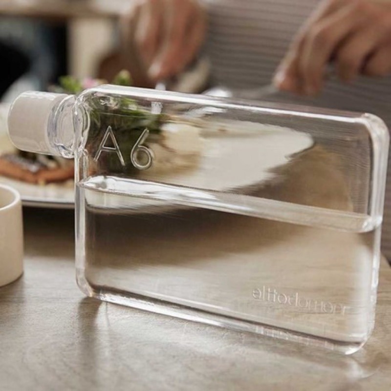 theavocadohack's tweet photo. NEW THIS WEEK: Innovative Notebook Size Flat Water Bottle (BPA Free) 💦
⁠
With the slim fit and lightweight feel, there is no excuse not to bring this reusable bottle with you on the go. 💙
⁠
#healthyskin #hydration #nourish #stayhydrated #antioxidants #nutrients #drinkwater