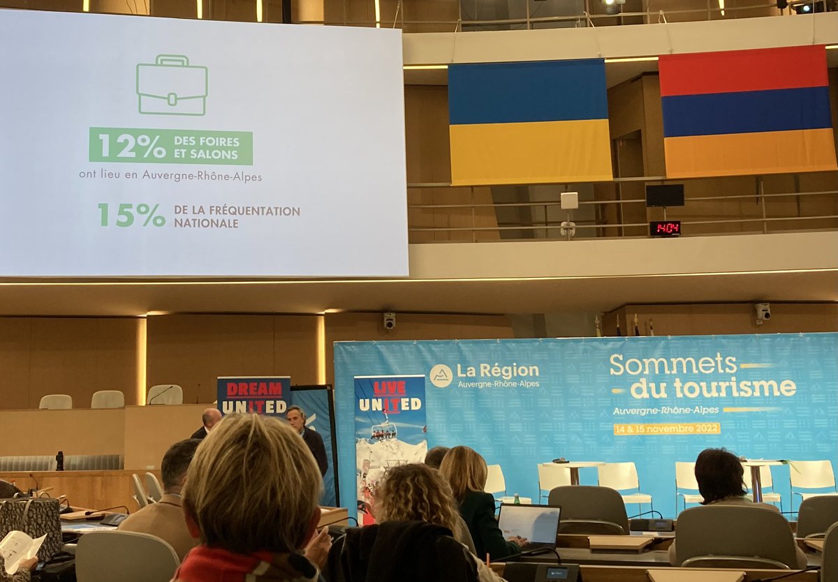 La Banque du Tourisme <a href="/ca_centrest/">Crédit Agricole Centre-est</a> présente aux Sommets du Tourisme Auvergne-Rhône-Alpes. Politique touristique, thématiques d’excellence, attentes clientèle, stratégie, enjeux et tables ronde au sommaire de l’édition 2022 ! #Tourisme #BanqueDuTourisme
