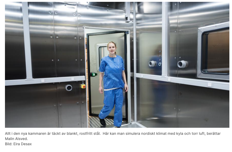NanoLund (@nanolund) on Twitter photo The better we can understand how infections spread and the conditions under which bacteria and viruses thrive, the better the chance of stopping the next one. A new lab at <a href="/lunduniversity/">Lund University</a> and <a href="/LTHinfo/">LTH vid Lunds universitet</a> may provide more answers. Read more in <a href="/sydsvenskan/">Sydsvenskan</a>!
sydsvenskan.se/2022-11-12/nyt⊠The better we can understand how infections spread and the conditions under which bacteria and viruses thrive, the better the chance of stopping the next one. A new lab at <a href="/lunduniversity/">Lund University</a> and <a href="/LTHinfo/">LTH vid Lunds universitet</a> may provide more answers. Read more in <a href="/sydsvenskan/">Sydsvenskan</a>!
sydsvenskan.se/2022-11-12/nytâŠ