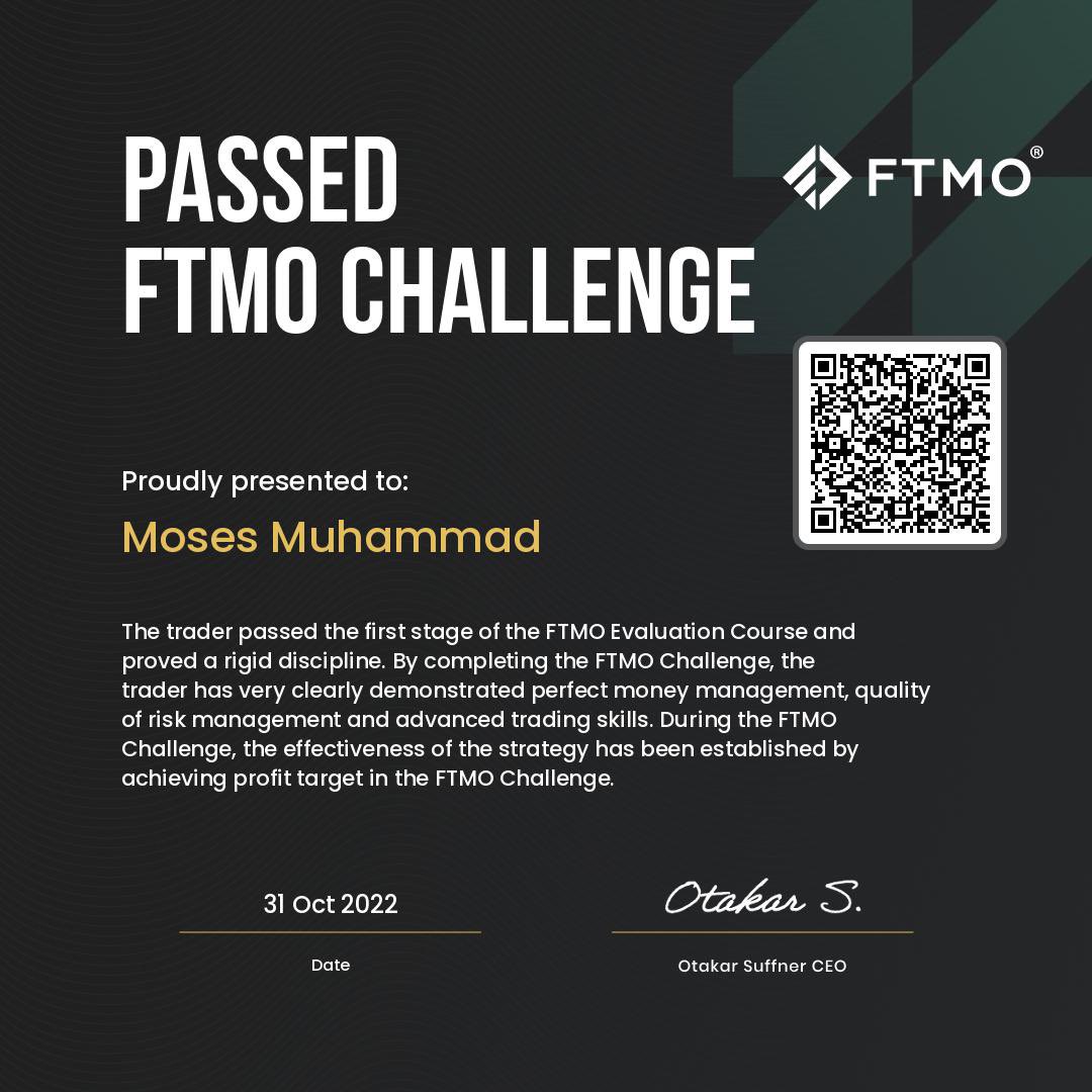 VniversalTrader's tweet photo. Want to take the time out to thank @priceactionkim for giving me the tools to master an edge in trading Forex. Another step closer to my dreams 🙏🏽 #FTMO #forex #proptrading #investing #DayTrading https://t.co/Jt6aBRLmVN