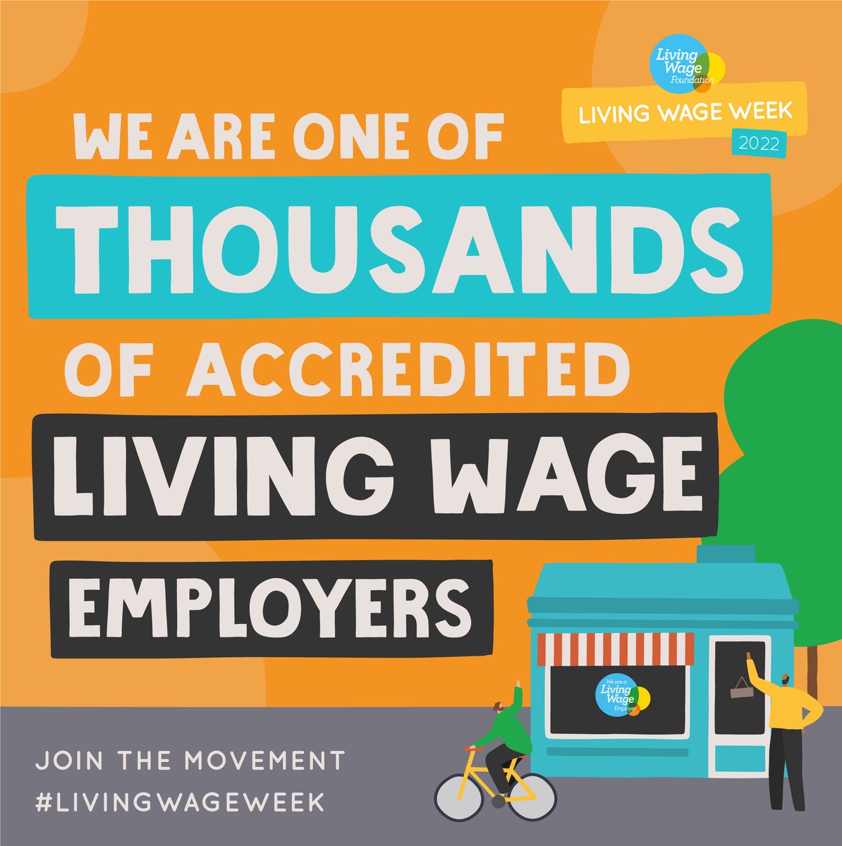 📣 It's Living Wage Week! 📣 And we're proud to be celebrating it as an @LivingWageUK accredited employer! 🎉 Find out more and join the movement 👉 livingwage.org.uk/become-a-livin… #LivingWage #LivingWageWeek