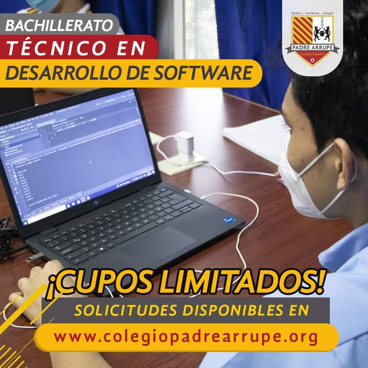 Estelaf20192's tweet photo. 💻 ¿Ya iniciaste tu proceso de admisión 2023?
Ingresa a nuestra página web y cumplimenta tu solicitud en línea para todos los niveles. 
Doble titulación: salvadoreña y española.
https://t.co/5WaHiTtDar 
#SoyArrupe2023 #SiempreMásParaLosDemás #EducacionSV #EducacionDeCalidad https://t.co/qVtBMEFDAm