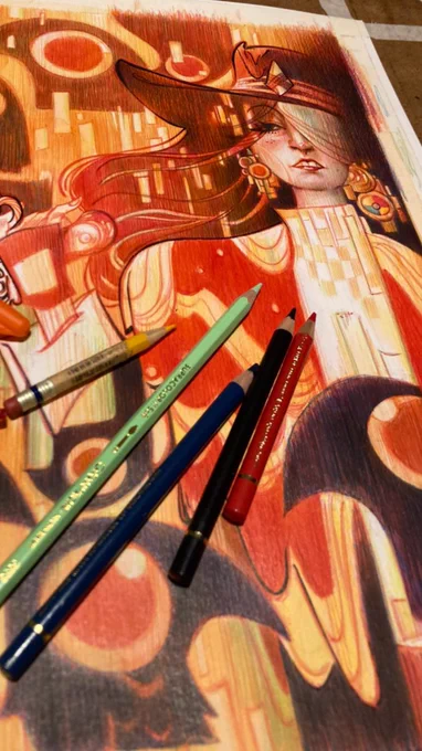 WIP- Variant cover for The Few and Cursed 8!  