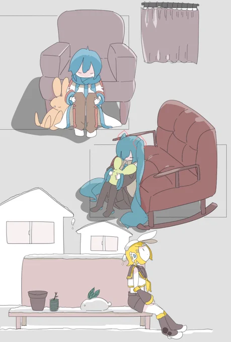 再掲#ボカマスマスターの帰りを待つボカロちゃんたち 