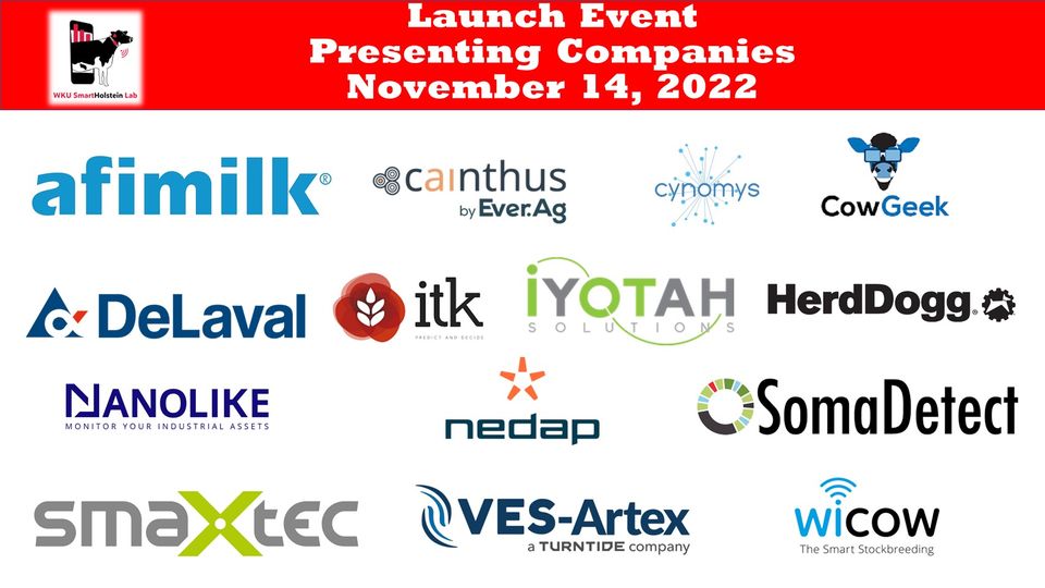 Today ITK Team will pitch our #Quantik science-based solution to measure cow enteric emissions

Proud to be at Smart Holstein Lab Launch! 
📍 WKU's Agriculture Research and Education Center. 

The lab showcases new tech in the field of #Dairy Science. 

#WKU #AREC <a href="/HolsteinUSA/">Holstein Association USA</a>