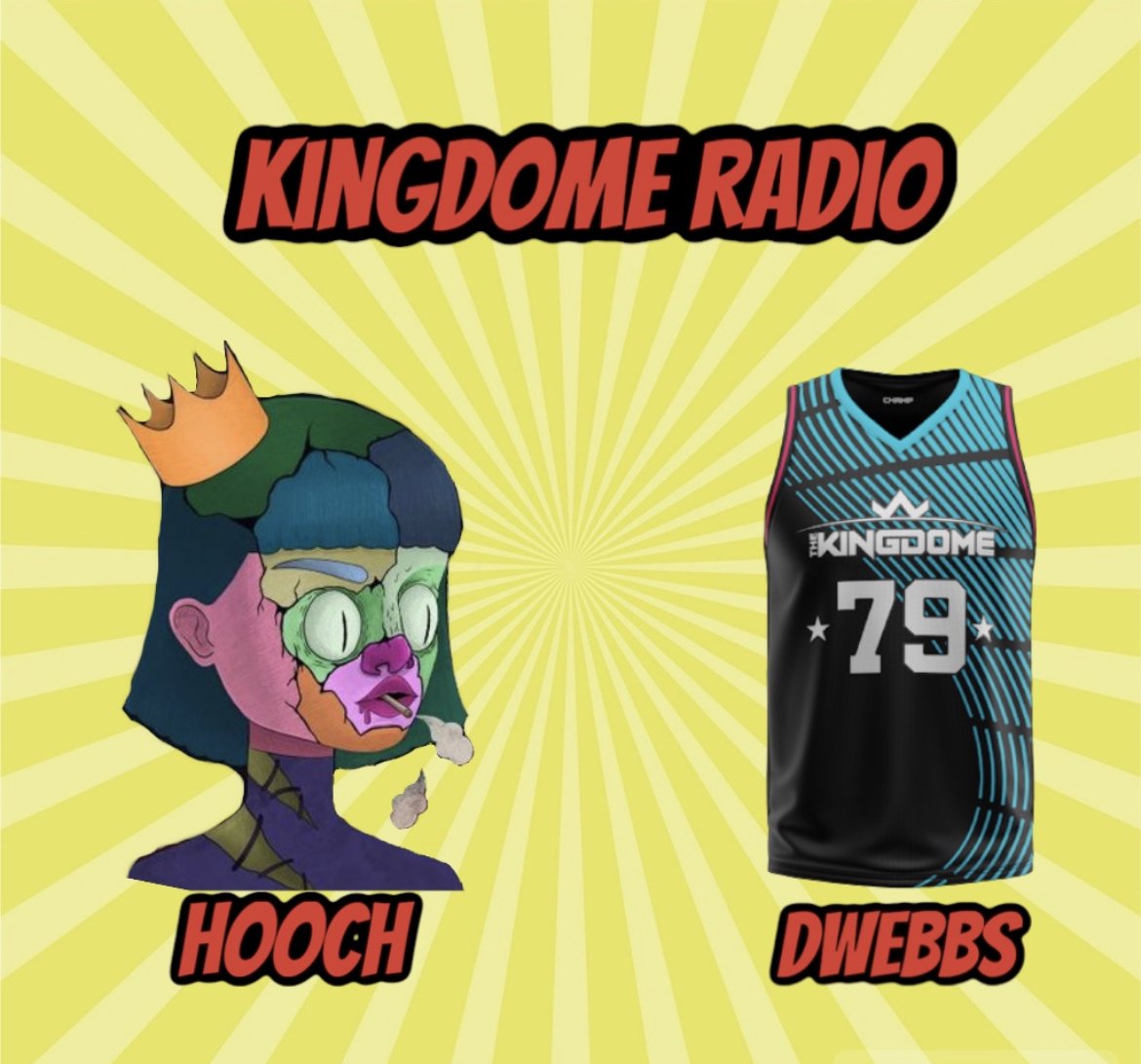 DWebbs (@dwebbs1) on Twitter photo 🧵1/3
Todays KingDome Radio is with <a href="/KingDomeNFT/">KingDomeNFT</a> moderator <a href="/nicolekeaera/">Hooch</a> AKA Hooch!! She has a really interesting background and story, which I know you all won't want to miss. Plus rumor has it she's giving away an <a href="/AviumOrigins/">Avium Origins</a> code to one lucky listener!! 🧵1/3
Todays KingDome Radio is with <a href="/KingDomeNFT/">KingDomeNFT</a> moderator <a href="/nicolekeaera/">Hooch</a> AKA Hooch!! She has a really interesting background and story, which I know you all won't want to miss. Plus rumor has it she's giving away an <a href="/AviumOrigins/">Avium Origins</a> code to one lucky listener!!