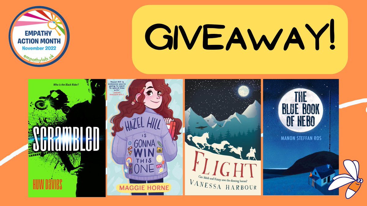 ⭐️📚UK SCHOOLS GIVEAWAY📚⭐️ We’re giving away two brilliant book bundles this November as part of #EmpathyActionMonth. Follow us and RT by 10am on Monday 21st November for a chance to win! Good luck! #BookGiveaway #Giveaway #EduTwitter #EmpathyBuilderPublisher @EmpathyLabUK