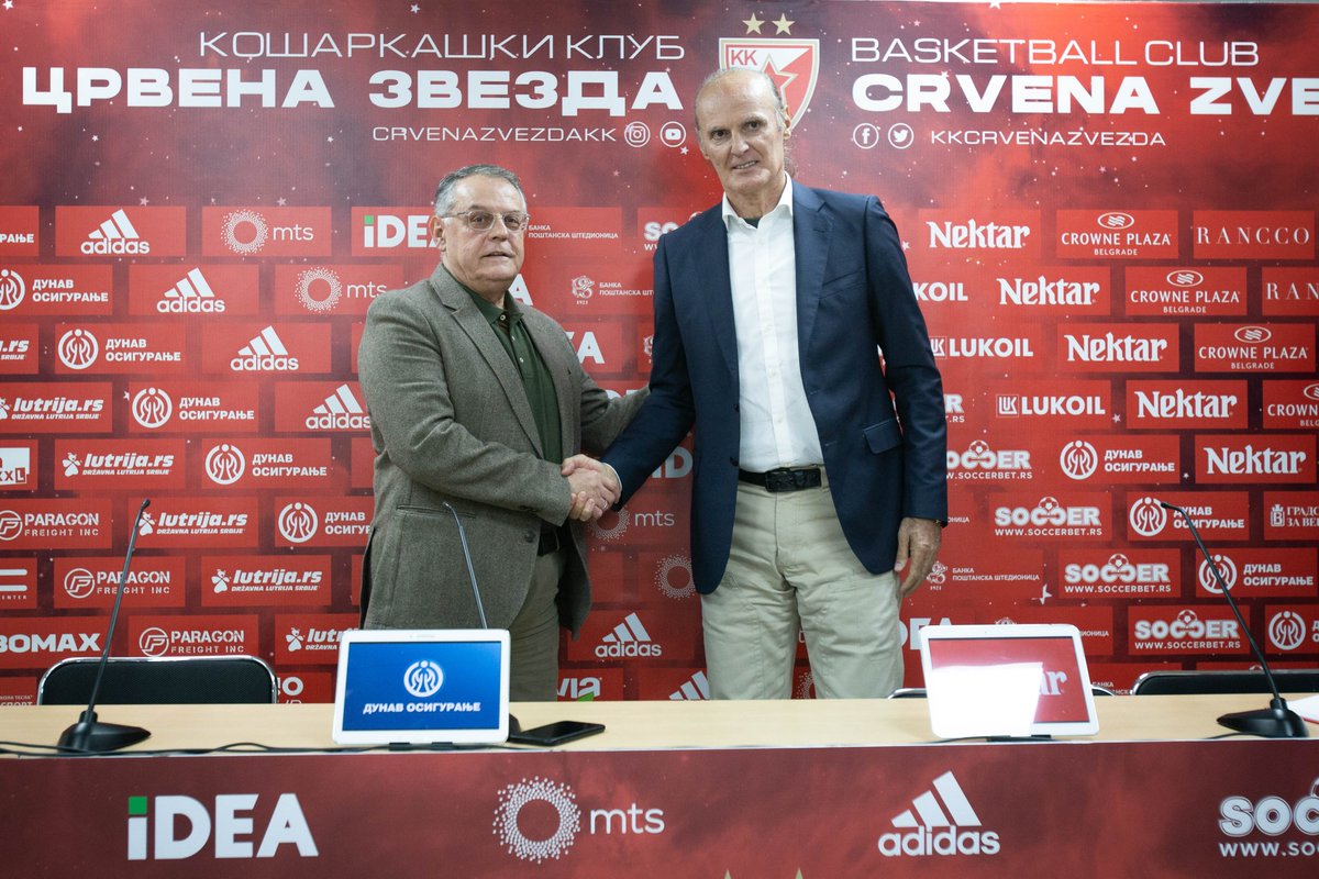 KK Crvena zvezda Meridianbet tweet media