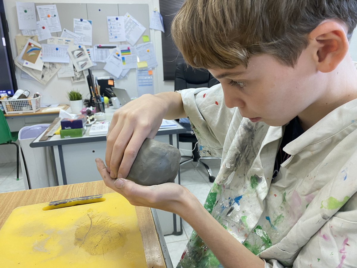 BISRCreates's tweet photo. Year 7 art students have investigated the features of gargoyles and researched the features of Gothic architecture. Today students were excited to start making their own gargoyles using clay. #artwithmrsK #BISRcreates #year7clay #Year7Clay #year7art #bisrhamra https://t.co/pLMBHOZbvG