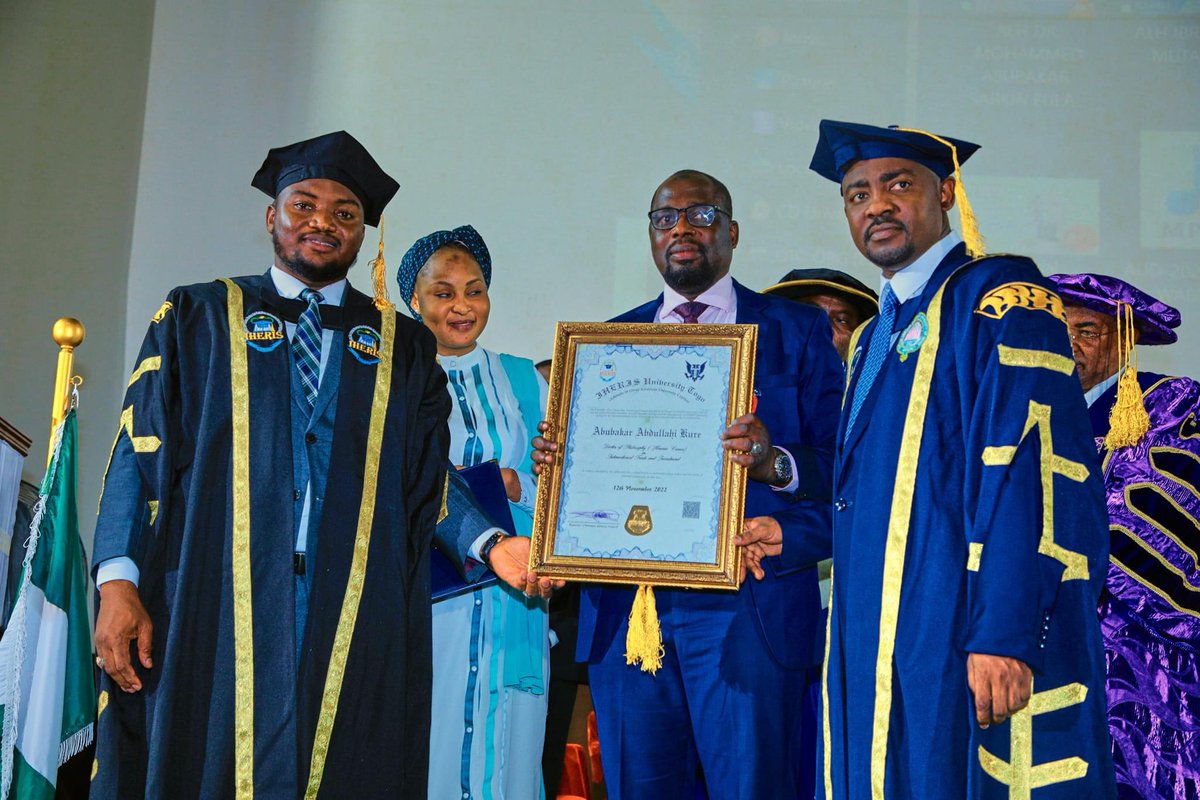 Maryam Abacha American University of Nigeria tweet media
