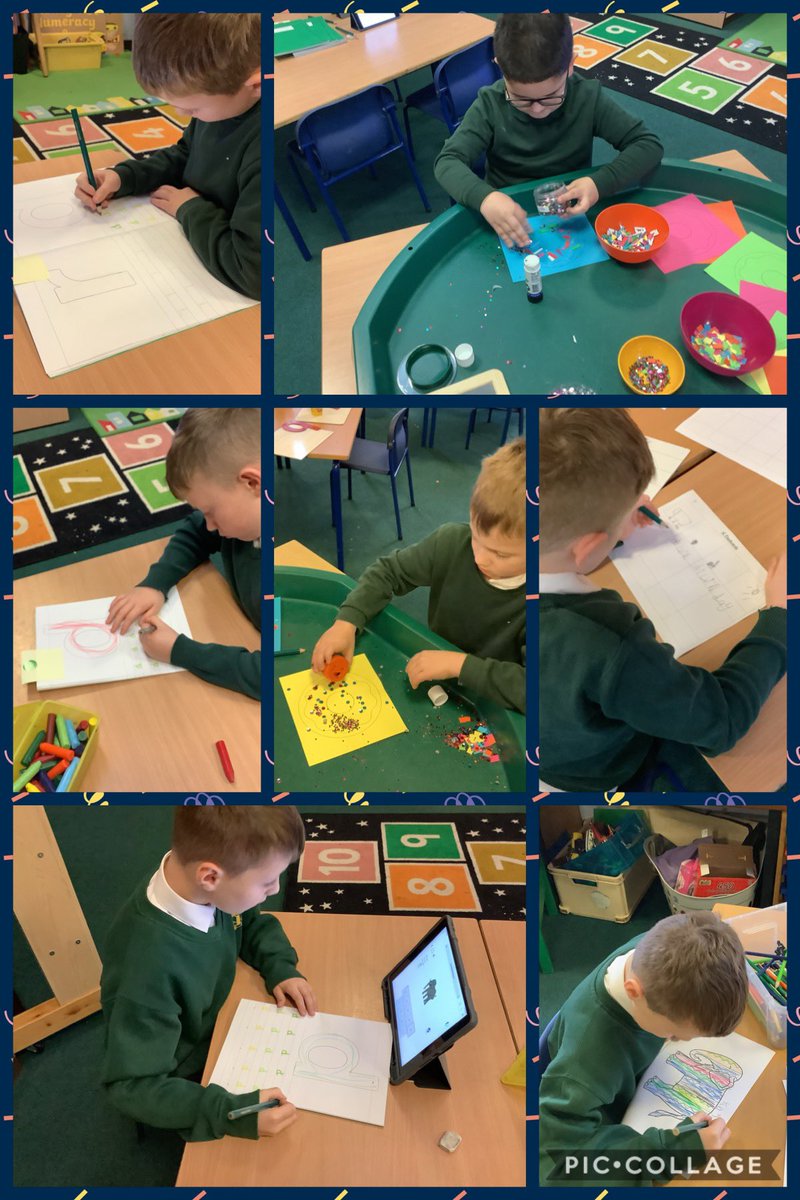 HoneyPotEP's tweet photo. Our focus sounds this week are d and e. We are exploring these sounds in different ways: writing, decorating delicious dougnuts, helping Elmer thr elephant find his colours and using the ipad to identify beginning sounds. #literacyfun #newweeknewsounds https://t.co/L0K1Pe7eN4