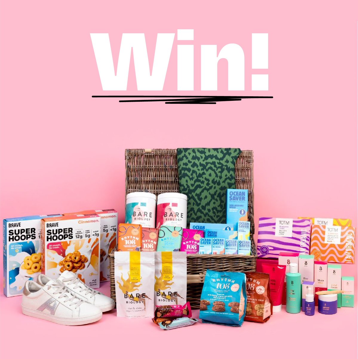 We've joined our favourite brands to give away £1.4k of prizes but there's only a few days left to enter⌛ Prizes from @AsquithLondon, @BybiBeauty, @OceanSaverDrops, @Rhythm108, @Airandgrace, @totmorganic, @barebiology & us! Enter here: woobox.com/7n7i9f