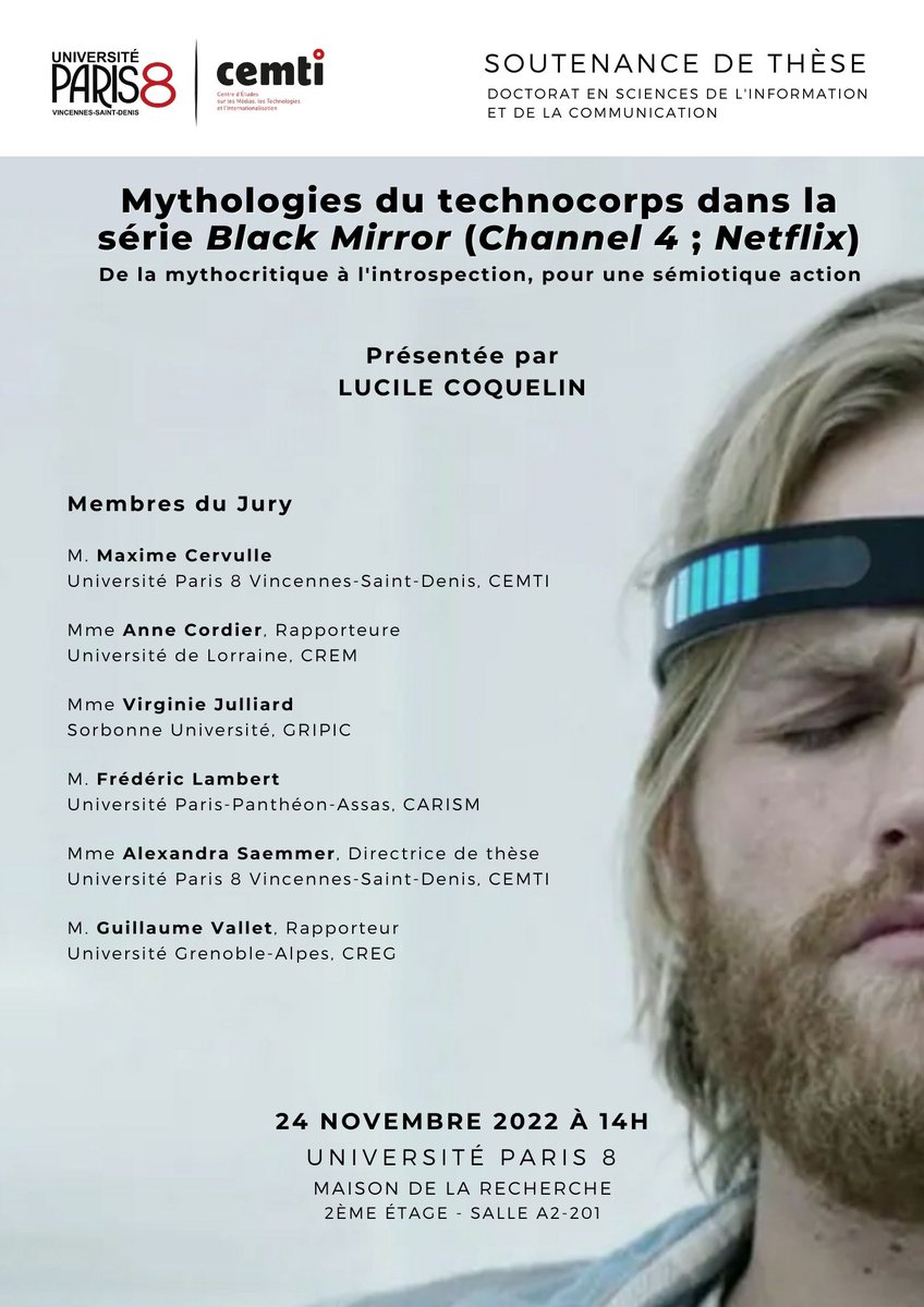 fou_theses's tweet image. Immense joie d&apos;annoncer la soutenance de ma thèse de doctorat dans 10 jours ! L&apos;entrée est libre dans la limite des places disponibles. Au plaisir de vous y voir 😊