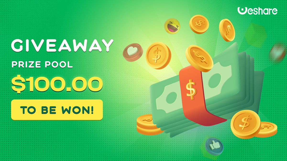 AI_Polyhedron's tweet photo. 💰 #GIVEAWAY💰
#WeShare Product Survey 📝

Airdrop Claim $10,000 $SHARE and $100 $USDC to 10 lucky winners 🔥

To win👇
1️⃣Follow @WeShare_Global
2️⃣Join WeShare Community 
3️⃣Complete #survey ⤵️
 https://t.co/3i3d84d5bI

⏰48 hours

🏆#WeShare #GiveawayAlert #AirdropCrypto https://t.co/6o7ycczFBt