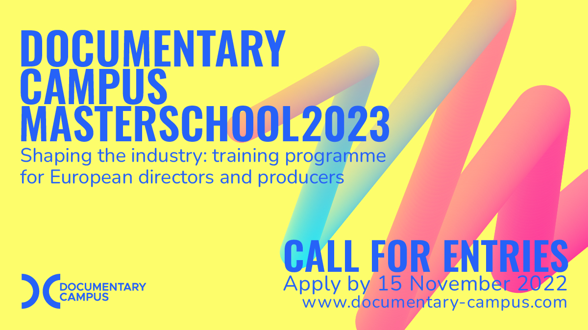Doc_Campus's tweet photo. 2⃣ days to go for MASTERSCHOOL 2023 applications!

2018 alumni Sarvnaz Alambeigi says "I made a lot of connections with people who work in the field. I was able to pre-sell my film to global networks such as ARTE, SWR, AVROTROS, SVT, TVO..."

To apply: https://t.co/7XbAfEq1K5 https://t.co/eINZeaZwDQ