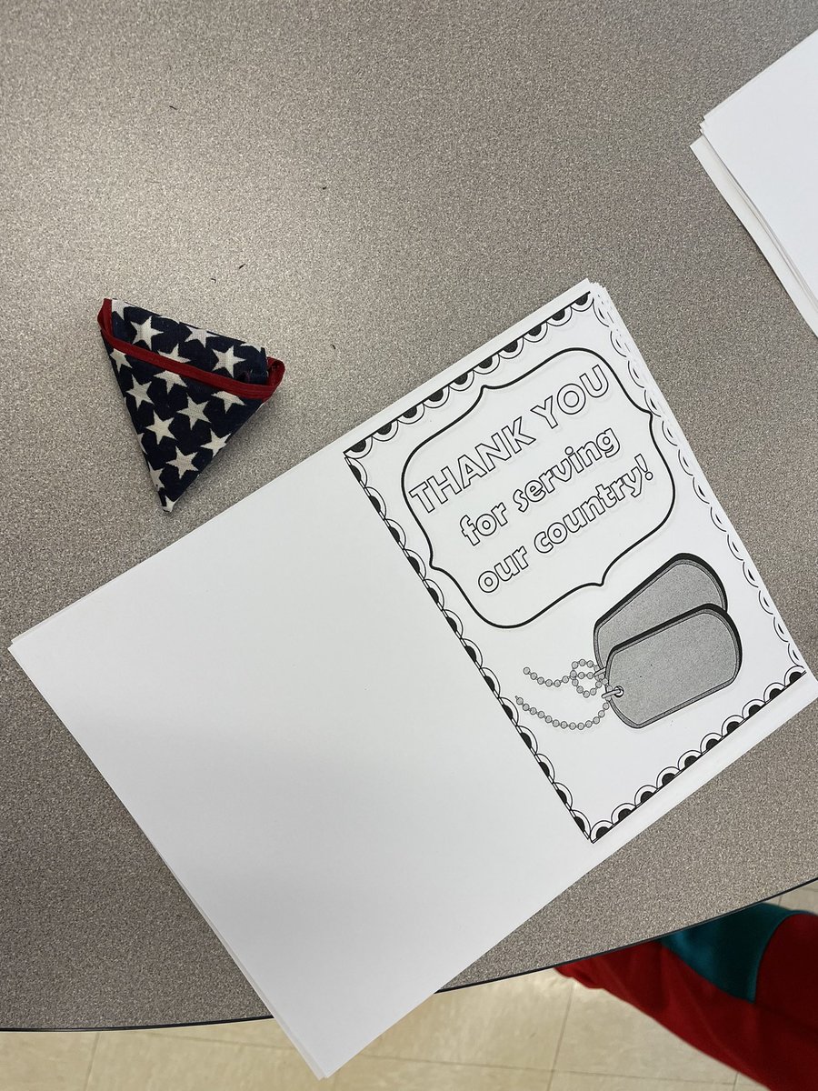 Last Friday for Veterans Day we shared pictures of friends and relatives with our classmates, and we talked about what their role was/is in serving our country! We also wrote “thank you” letters to them, and local veterans! 🇺🇸<a href="/CESGoPanthers/">CESGoPanthers</a>