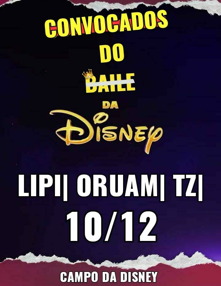 VilaDoJoaoOffc's tweet photo. Seleção da Disney tá formada 🫡🏰💚💛

É OFICIAL|

DIA 10/12 🗓️

ORUAM - PELA PRIMEIRA VEZ NA DISNEY 🏰😜

TZ - MAIS UMA VEZ NA DISNEY 🏰🥳

LIPI - MAIS UMA VEZ NA LISTA DE CONVOCADO 🏰🥳

O MAIOR ESPETÁCULO DO RIO DE JANEIRO 😜🫶🏰 https://t.co/cdT3qRGowO