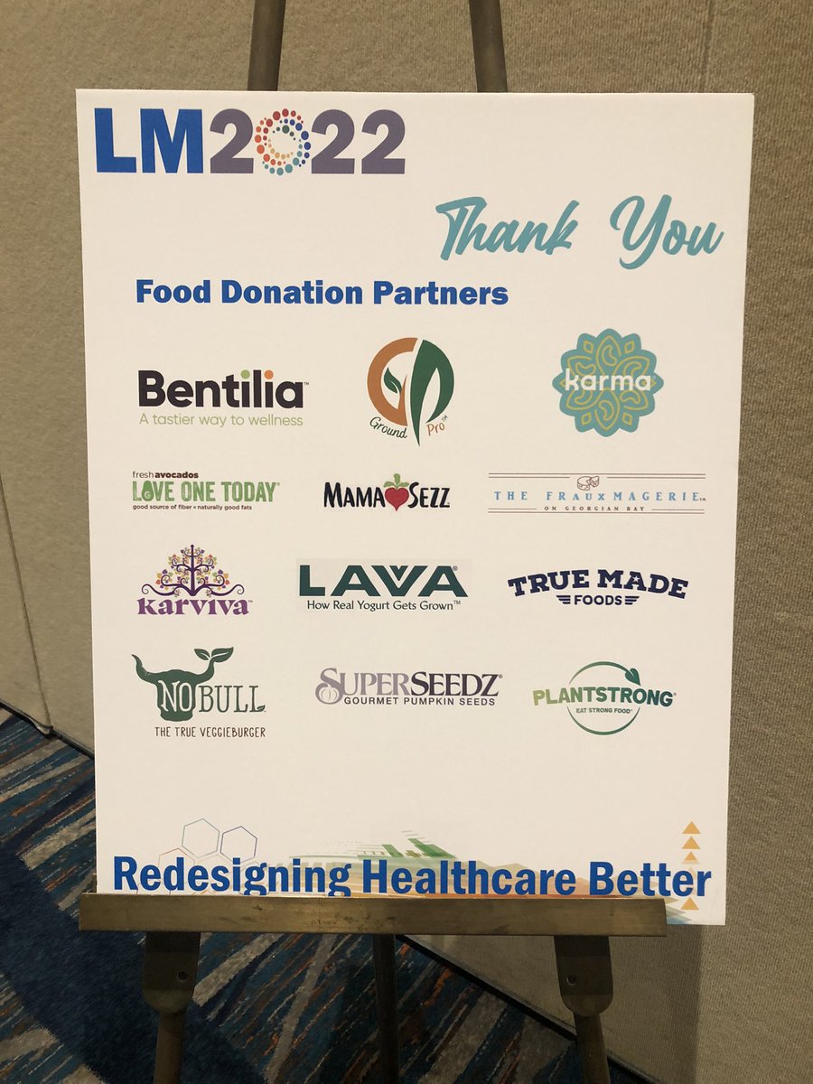 List of Sponsors for #LM2022 <a href="/ACLifeMed/">American College of Lifestyle Medicine</a> Lifestyle Medicine Conference 2022. 🌱🌱🌱 <a href="/LoveOneToday/">Fresh Avocados</a> 🥑🥑 Breakfast was avocado toast and oatmeal with nuts and seeds. 🌝