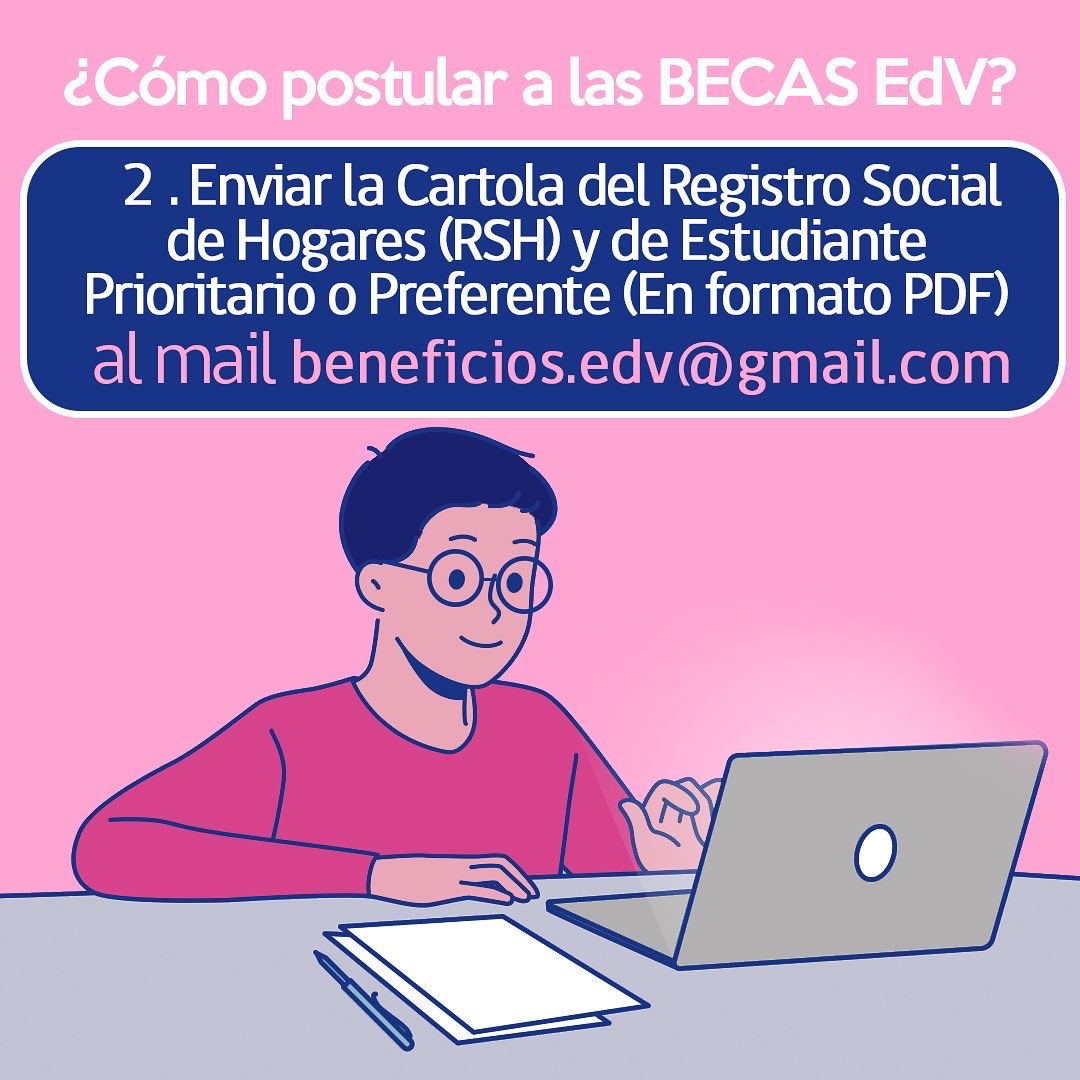 ¡ES OFICIAL🥳! Estamos muy felices de contarles que para este Verano 2023 tendremos 200 Becas EdV disponibles🫶🏻 ¡Aquí te mostramos cómo postular! Más info en edv.uchile.cl