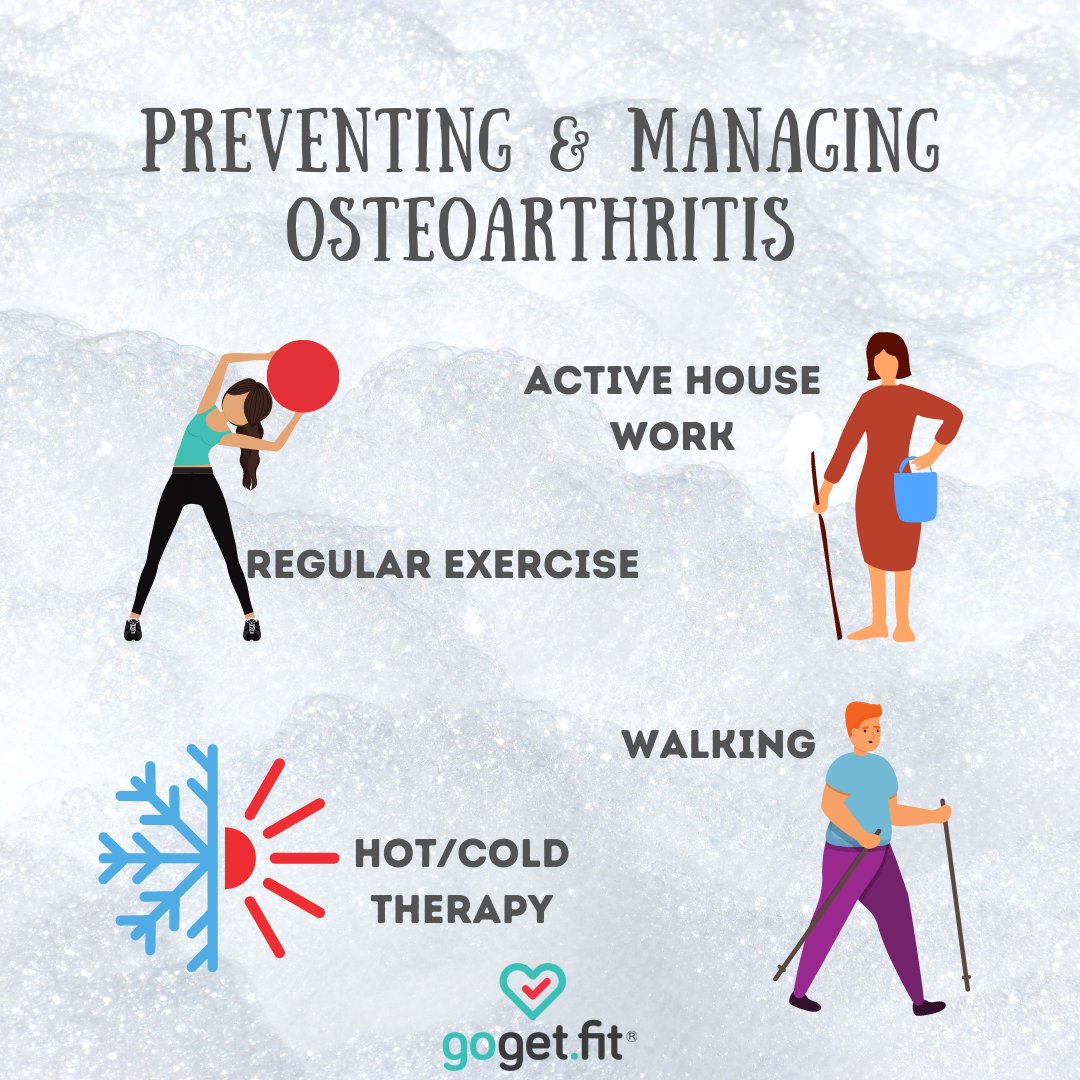Osteoarthritis, also known as degenerative joint disease, affects the lives of 14 per cent of Canadian adults, increasing significantly with every decade of life. It’s also the leading cause of disability in the United States: goget.fit/blog/exercise-…