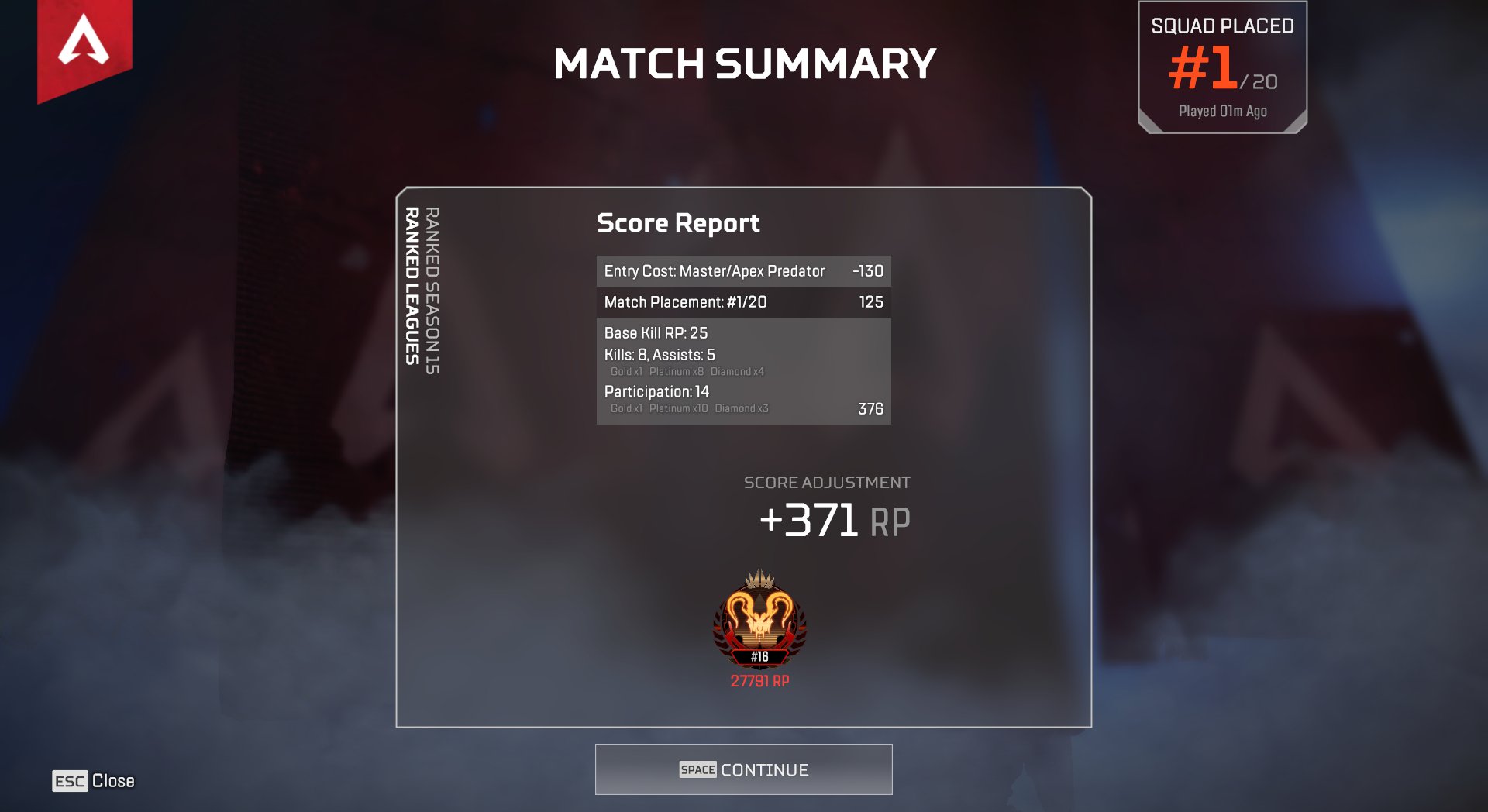 gugu on Twitter: "wtf,pred rank without pred? @PlayApex https://t.co