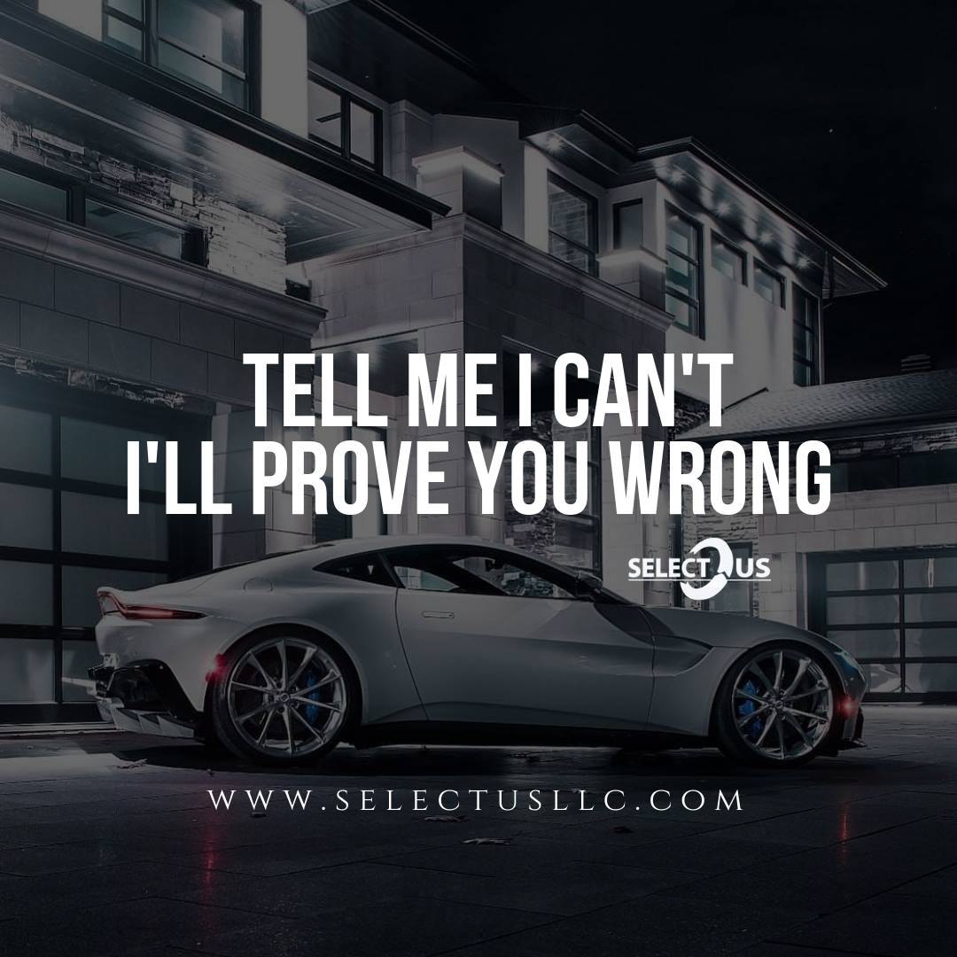 SelectUs_LLC's tweet image. Anyone who says you can’t do it….🙌 PROVE THEM WRONG 🙌

It’s time to make a change! It’s your life, you can do anything you set your mind to.

It’s Monday - start driving yourself in the right direction! 🚗

selectusllc.com

#moneymindset #successmindset #selectus