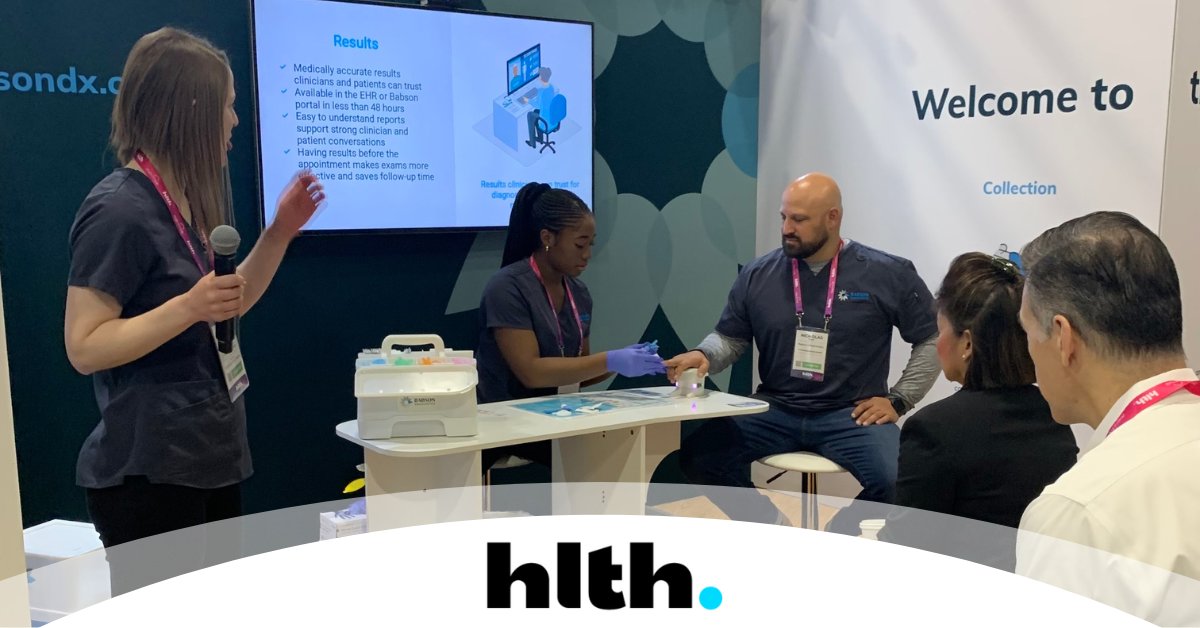 Calling all #HLTH22 attendees!

Come to booth #2206 for an exclusive look into the future of accurate and convenient diagnostic #BloodTesting -- one that is accessible for all at the retail pharmacy.

🔗: babsondx.com/hlth-2022