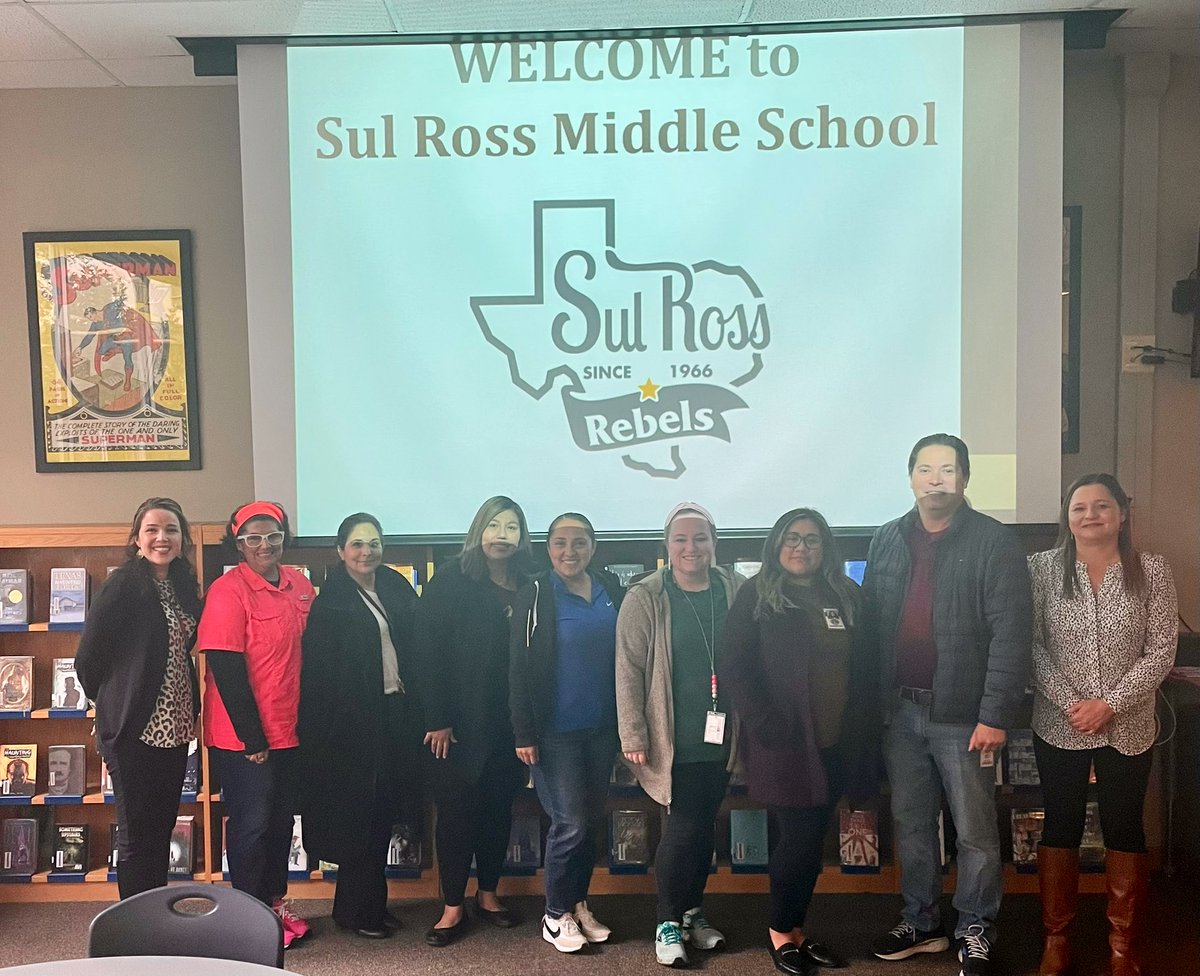 NISDRoss's tweet photo. It was GREAT visiting with our feeder school counselors today @NISDmartin @NISDLinton @NISDPowell @NISDEsparza @NISDVillarreal_ #InItTogether #RossIgnited https://t.co/9dBFdg2JHk