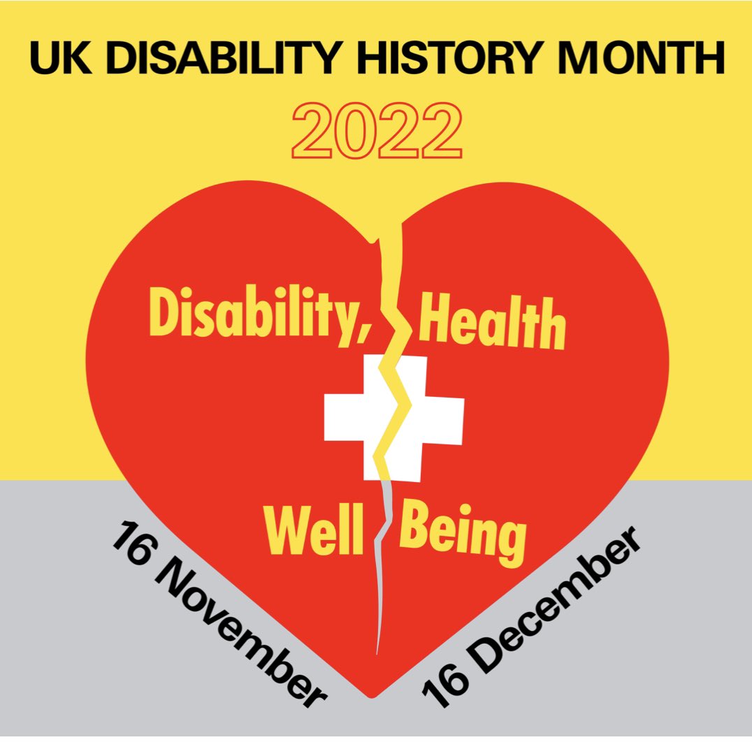 It’s UK disability history month: please go to ukdhm.org for more information on this important cause. #ukdisabilityhistorymonth