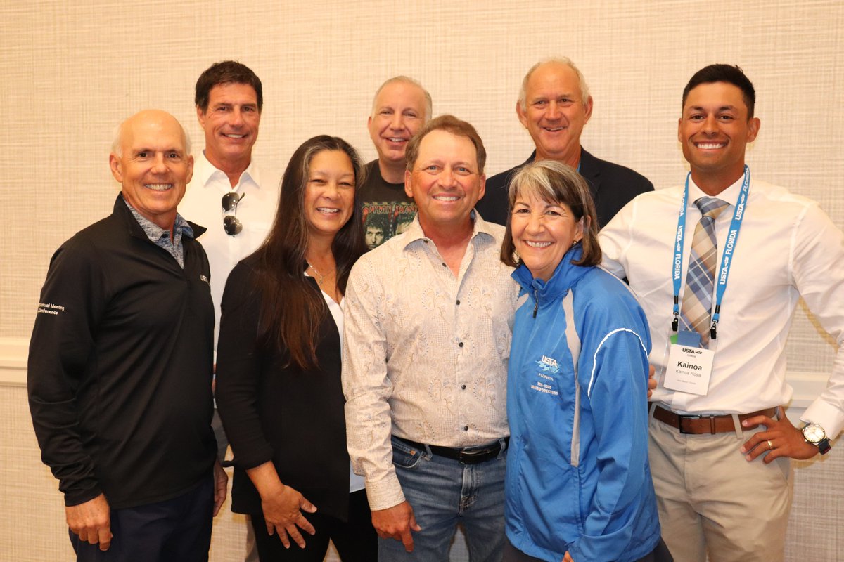 USTAFlorida's tweet photo. That’s a wrap on the 2022 USTA Florida Annual Meeting! What a weekend! Thank you to all who attended and made the weekend a success! Congratulations to all of our award winners, we couldn’t be more excited about the future of #FloridaTennis! https://t.co/M56TgLuQHz